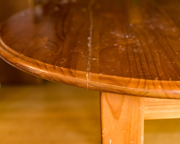 Damaged Wood Table